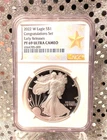 2022 W American Silver Eagle NGC PF 69 Ultra Cameo Proof Coin #6564785-009