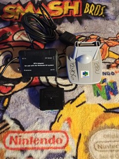 Nintendo 64 Transfer Pack N64 Jumper Pack N64 RFU Adapter