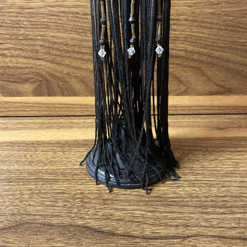 Dress Mannequin Necklace Jewelry Display Holder Organizer Asian Style Fringe - Picture 4 of 6