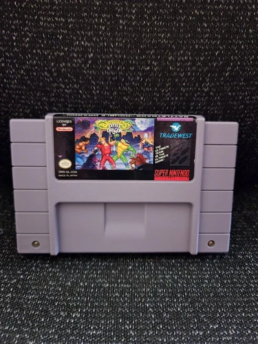  Battletoads Double Dragon Nintendo SNES Cartridge Video Games Retro 1993 Tested