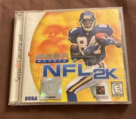 Sega Dreamcast SEGA SPORTS NFL 2K Football Game Original
