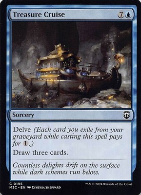 Treasure Cruise M3C 195 Normal English NM - MTG