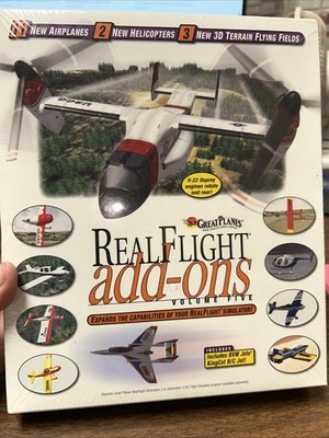 Great Planes Real Flight Add-Ons Volume 5 New in Box Sealed