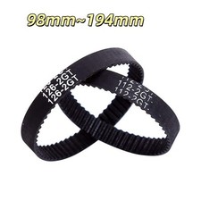 98mm~194mm 2GT Closed Loop Synchronous Timing Belt Transmission Belts Perimeter