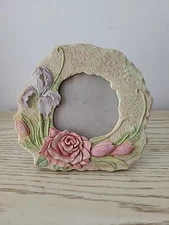 Vintage Picture Frame With Flowers Greenery 3D Glass By New Creative