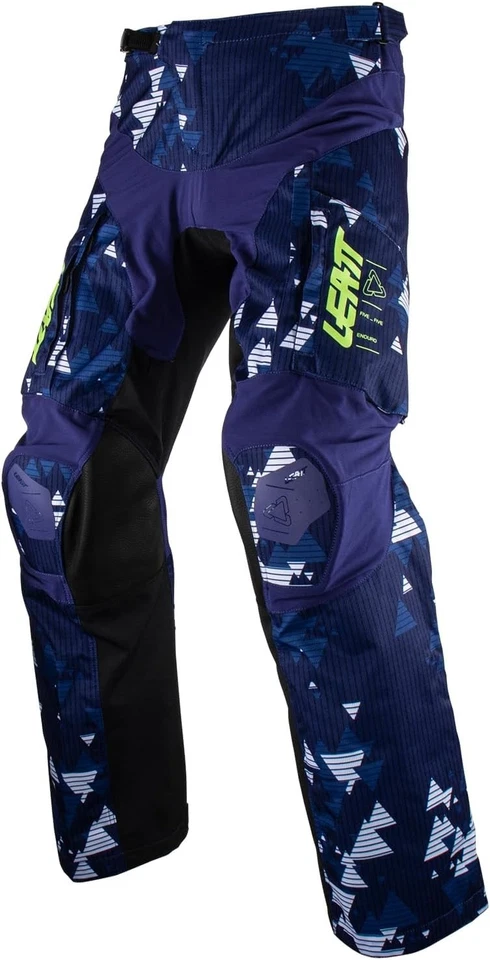 Pantalones Leatt Moto 5.5 Enduro Azul Talla XS US 28/EU 46 - 5023030700 Foto 3 de 4