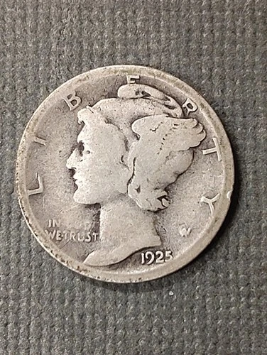 1925-S Mercury Dime — photo from the most recent tracked eBay sale