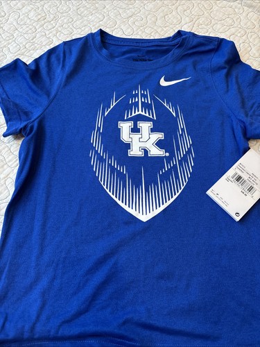 Nike Youth Size 6 Preschool Legend University Of Kentucky Dri Fit Shirt