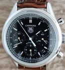 Tag HEUER Carrera CV2111-0 CHRONOGRAPH "Re-Edition" AUTOMATIC SS 39mm Mens Watch
