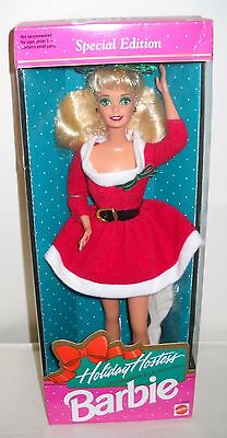 3381 Nrfb Mattel Holiday Hostess Christmas Barbie 1st In Series Special Edition Ebay