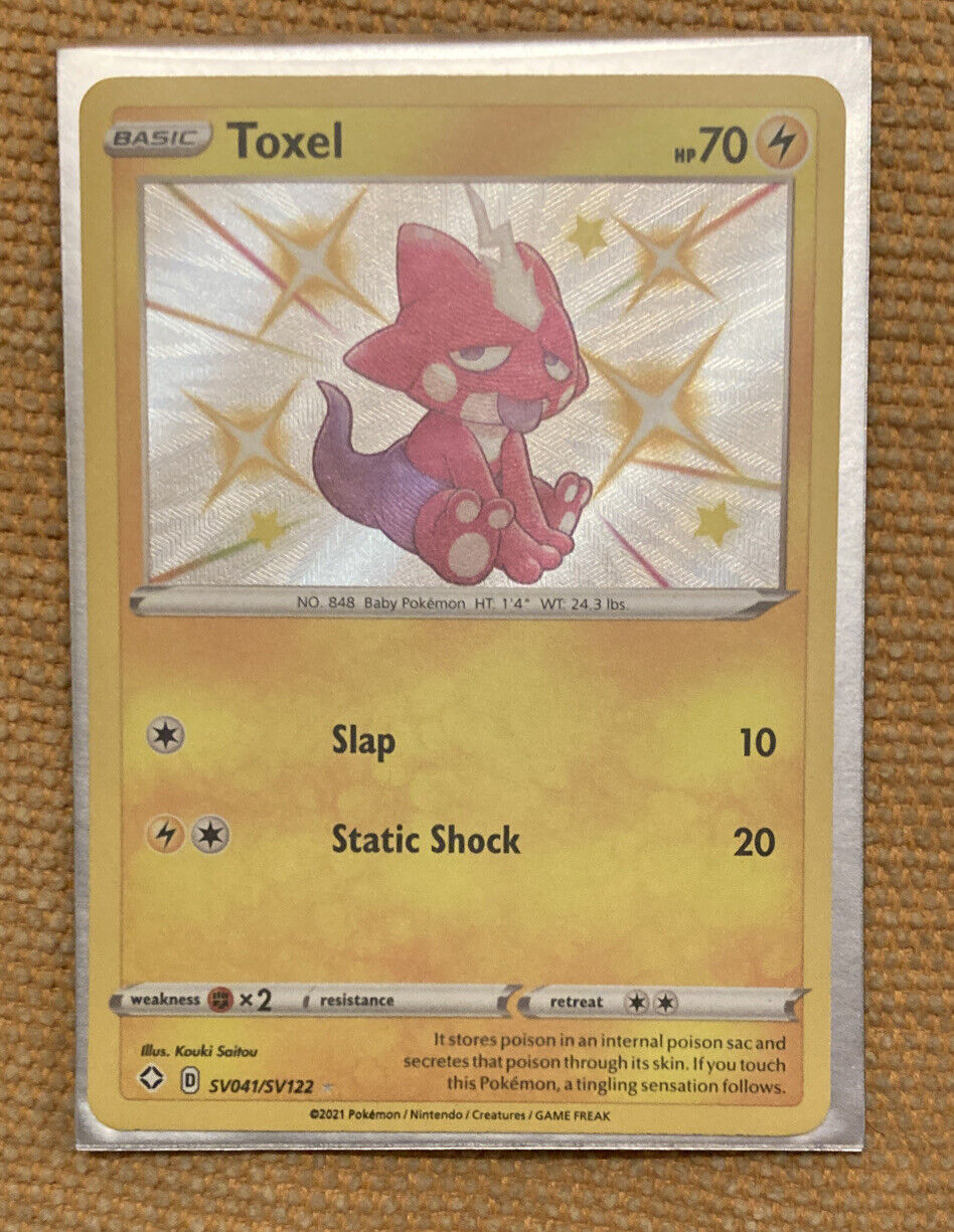 Bestelle jetzt Toxel - SV041/SV122 - Glänzendes Schicksal - Secret Rare bei  GECO!, 6,49 €