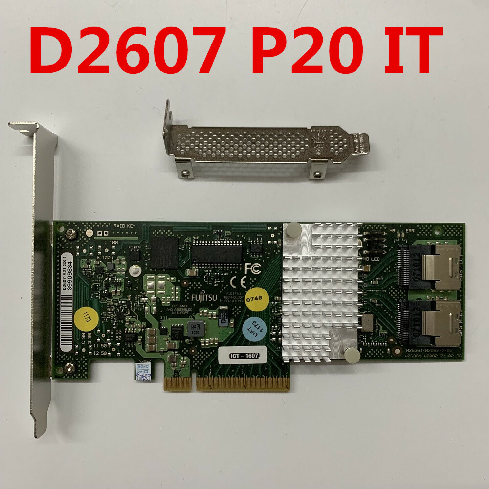 LSI 9211-8i P20 IT Mode ZFS FreeNAS UnRAID H200 H310 6Gbps SAS HBA USA Seller