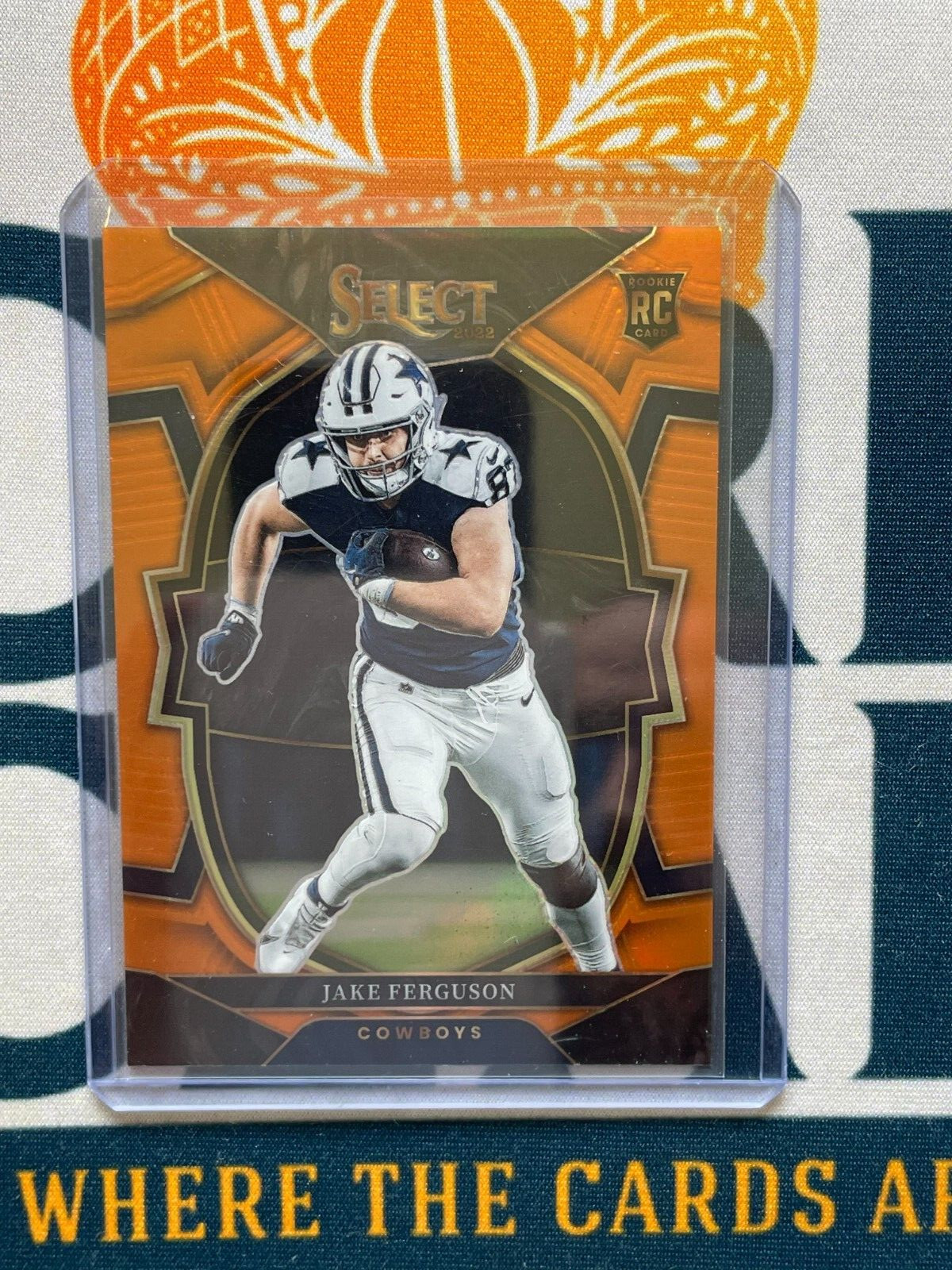 2022 Panini JAKE FERGUSON Select Concourse Orange Prizm RC /49