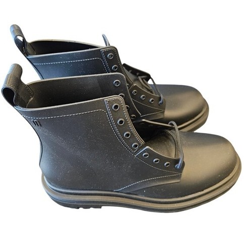 Melissa Cotourno Black Combat Boots Womens NEW Size 9 - Picture 3 of 8