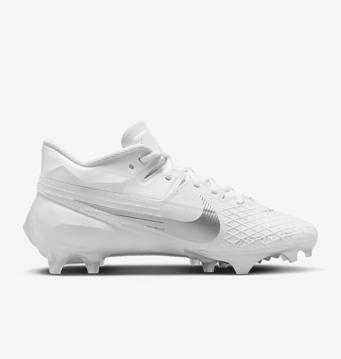 Nike Vapor Edge Elite 360 2 Football Cleats White Metallic