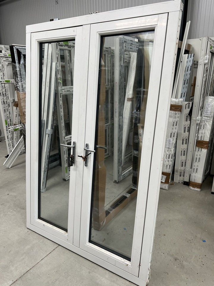 RESIDENCE 7 PVCU FRENCH DOORS ANTHRACITE GREY DOUBLE GLAZED PATIO DOORS