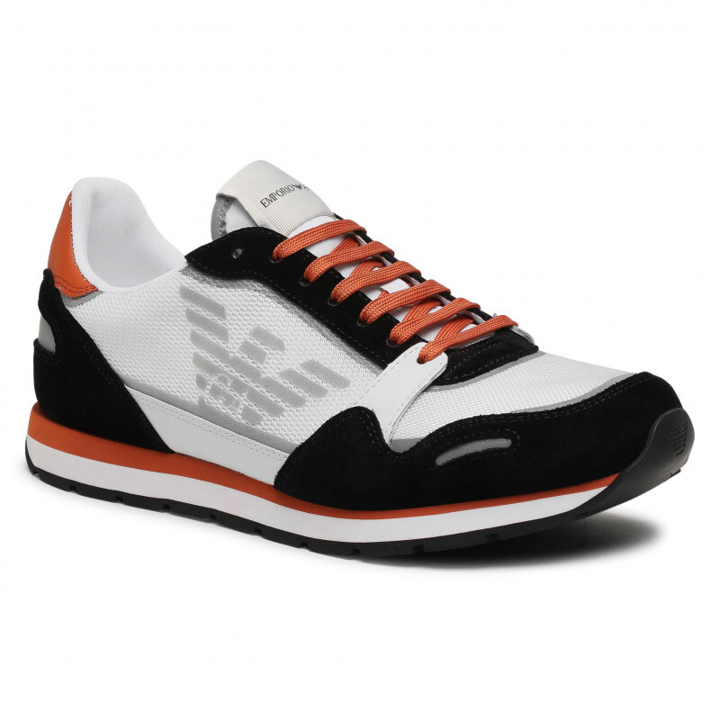 VIP【関税送料無料】希少 EMPORIO ARMANI SNEAKERS Shoes Sneaker EMPORIO ARMANI Man Sz. US 10 X4X537XM678 Q093