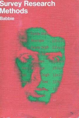 Survey Research Methods - Paperback By Babbie, Earl - GOOD