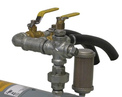 Two Valve Outlet for Rotary Vane compressors VO2N