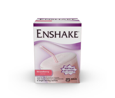 Enshake Sachets Erdbeere (6 x 96,5g)