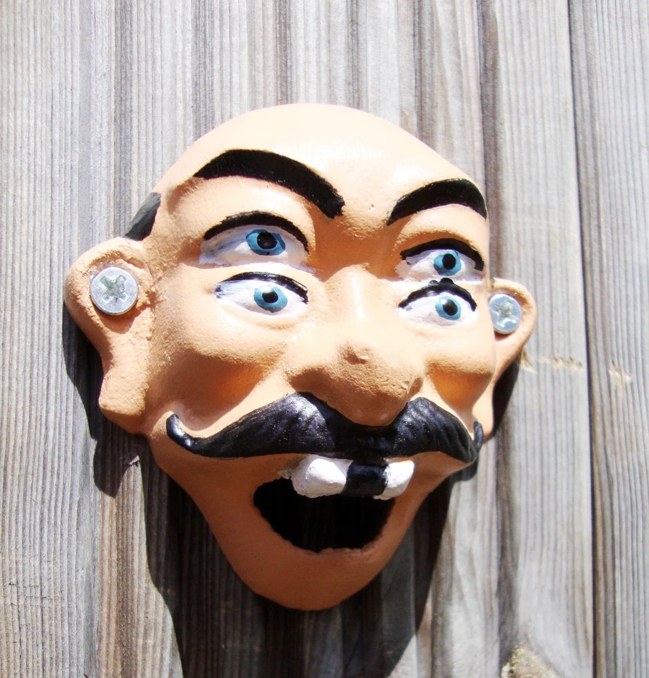 Bottle opener 4 eyes drunk bottle opener 1940's Wilton see double VAC034 - Image 3 of 4