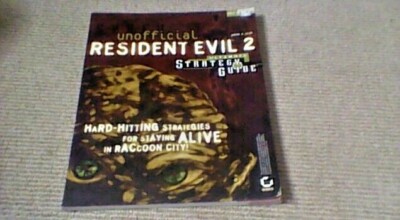 RESIDENT EVIL 2 UnOfficial Ultimate Strategy Guide 1st SYBEX UK PB 1998 Capcom