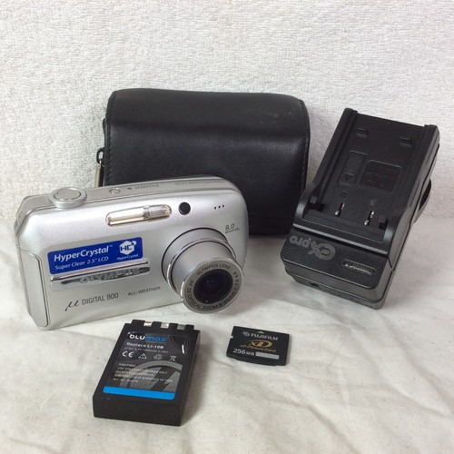 Olympus Digital Camera Mju 800 8.0MP Silver - FULLY WORKING - Picture 9 of 24