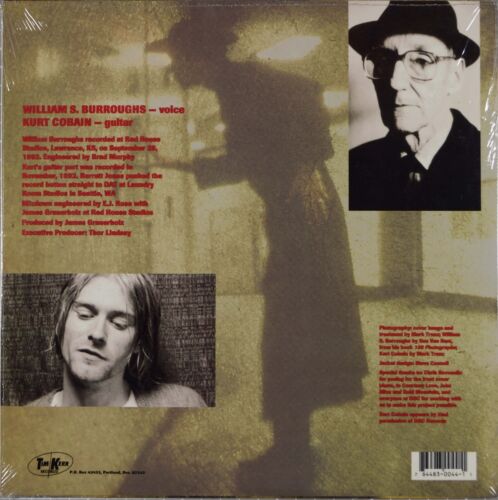 William S. Burroughs/Kurt Cobain - The Priest They Called Him (10" PD) # /5000 M - Picture 2 of 2