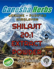 Shilajit Extract 10% Fulvic Acid  High Potency 200 grams  6 months supply!!!