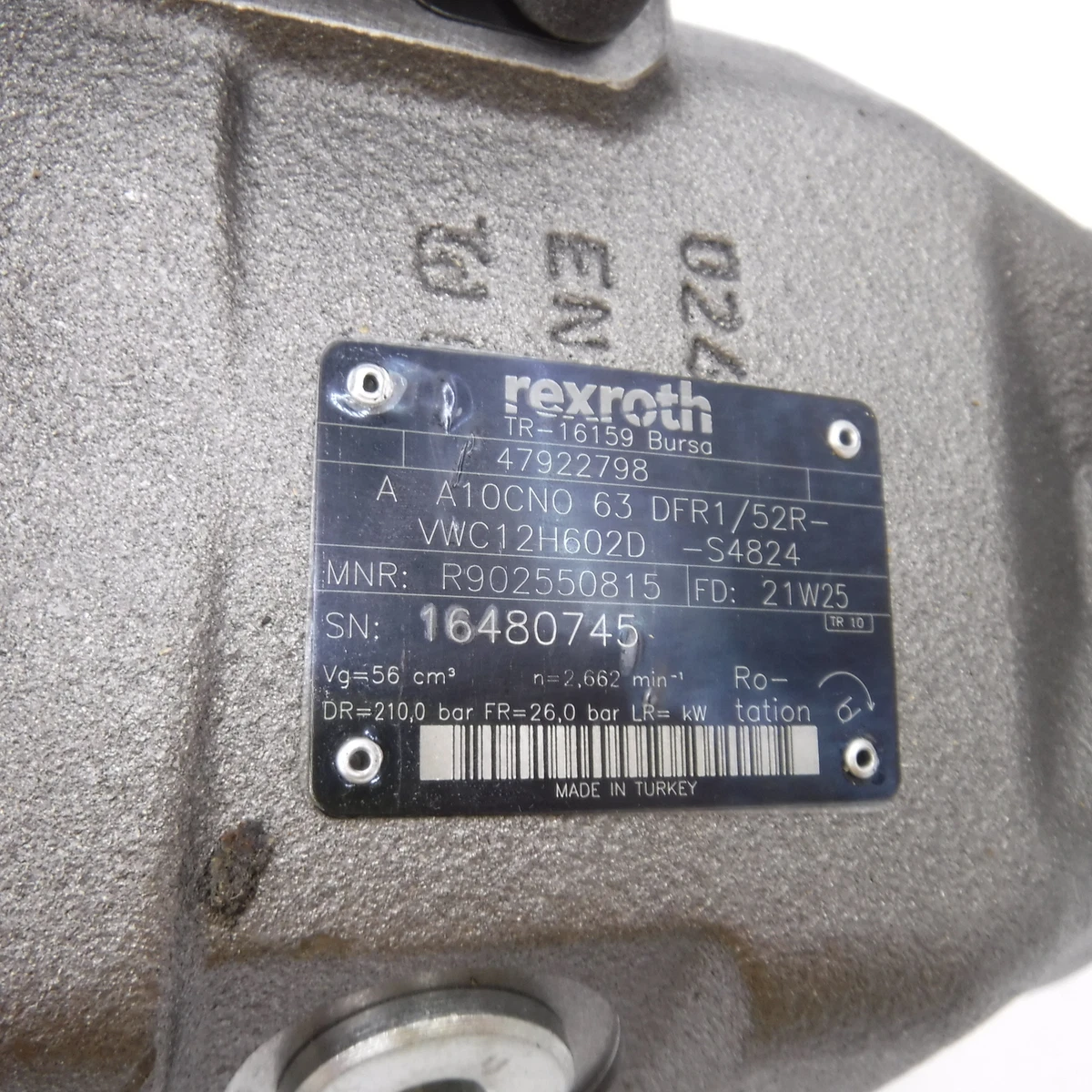 Damaged OEM Rexroth CNH New Holland Hydrostatic Pump 47922798 | eBay