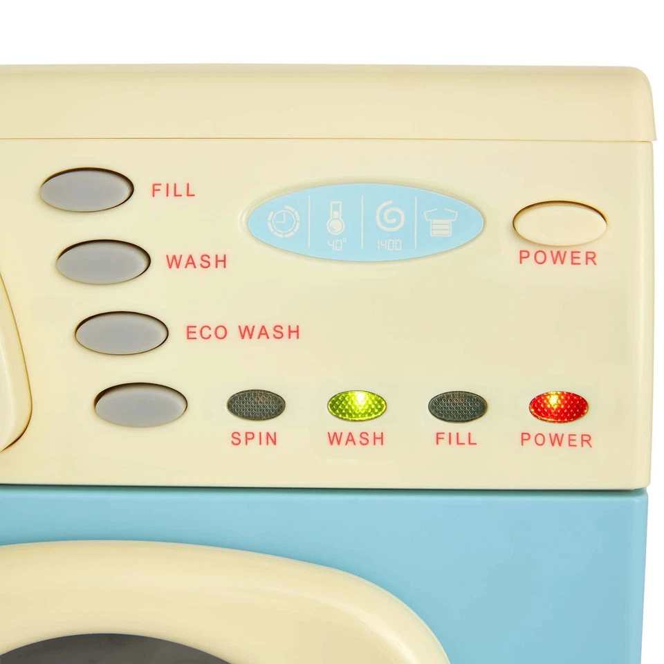 Casdon Electronic Washer Realistic Toy Washing Machine For Kids Children Toys - Image 2 of 4
