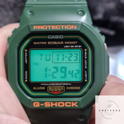 Casio G Shock DW-5600RB-3 Men's Digital GREEN Resin Strap Casio G Shock DW-5600RB-3 Men's Digital GREEN Resin Strap