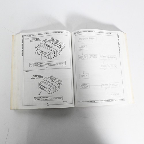 1997 Jeep Powertrain Troubleshooting Diagnostic Procedures Shop Manual Guide OEM - Picture 6 of 7