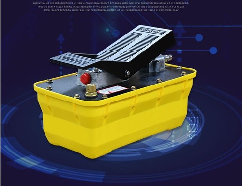 Pneumatic Pump Hydraulic Manual Foot Pump 2.3L Oil Volume Automobile Beam Aligne - Picture 5 of 18