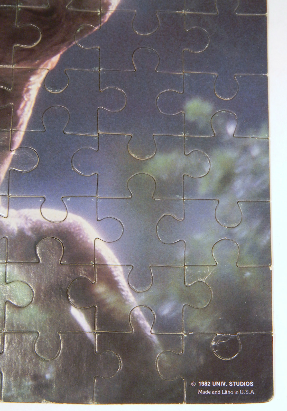 VINTAGE 1982 CRAFT MASTER E.T. THE EXTRATERRESTRIAL JIGSAW PUZZLE COMPLETE