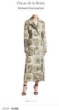 New With Tags $4990 Runway Oscar De La Renta Coat Size 4 Sold Out