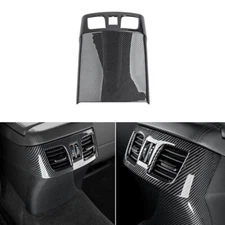 Carbon Fiber ABS Rear Air Vent Outlet Cover Trim For Genesis G80 2013-2020