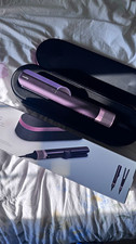Dyson Airstrait Hair Straightener Adjustable Heat Purple/Pink w/ Case Box