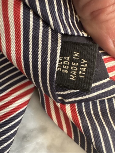 Smithsonian Institute Stars And Stripes Silk Tie - Picture 4 of 5