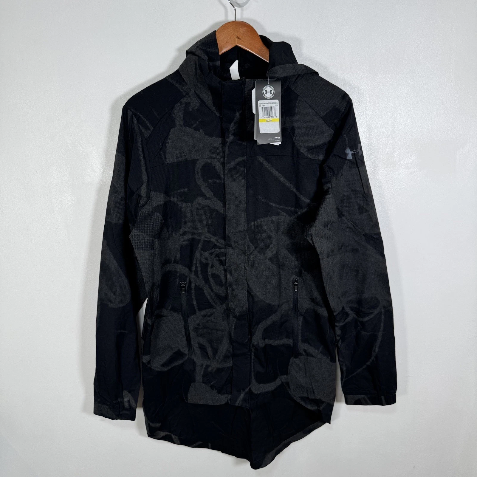 Under Armour UA Reflective Storm Define Windbreaker Jacket Men’s Medium Hooded