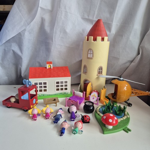 Huge Ben And Hollys Little Kingdom Toy Bundle Castle Elf School Helicopter - Picture 11 of 11