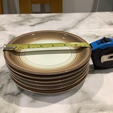 6 Denby Sevilla Salat-/Dessertteller 7 Zoll/18 cm