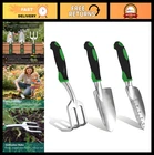 Heavy Duty Cast-Aluminum Garden Tool Set - Ergonomic Non-Slip Handle, 3 PCS