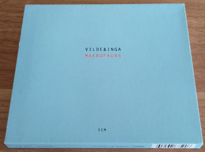 Vilde & Inga - Makrofauna - CD - 2014 - ECM Records