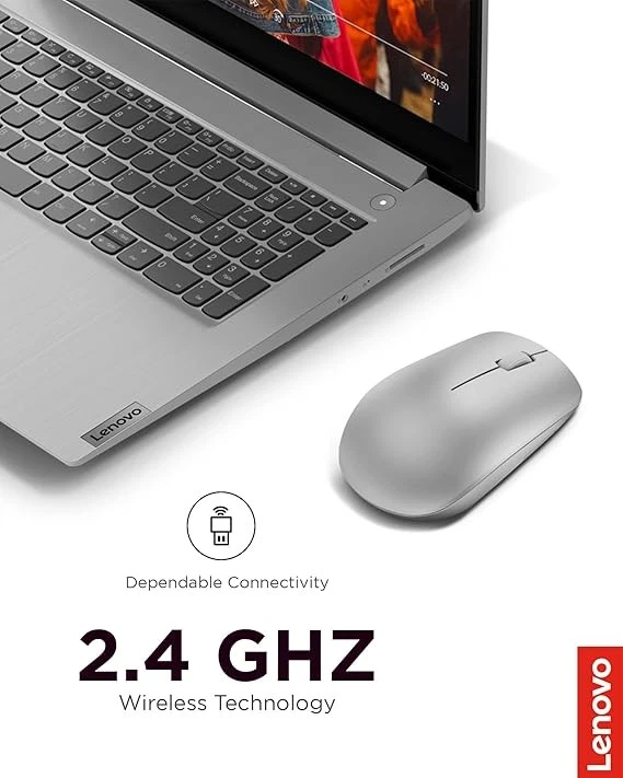 Lenovo [Maus] 530 Kabellose Funkmaus, works with Chromebook (WWCB), grau - Bild 2 von 4