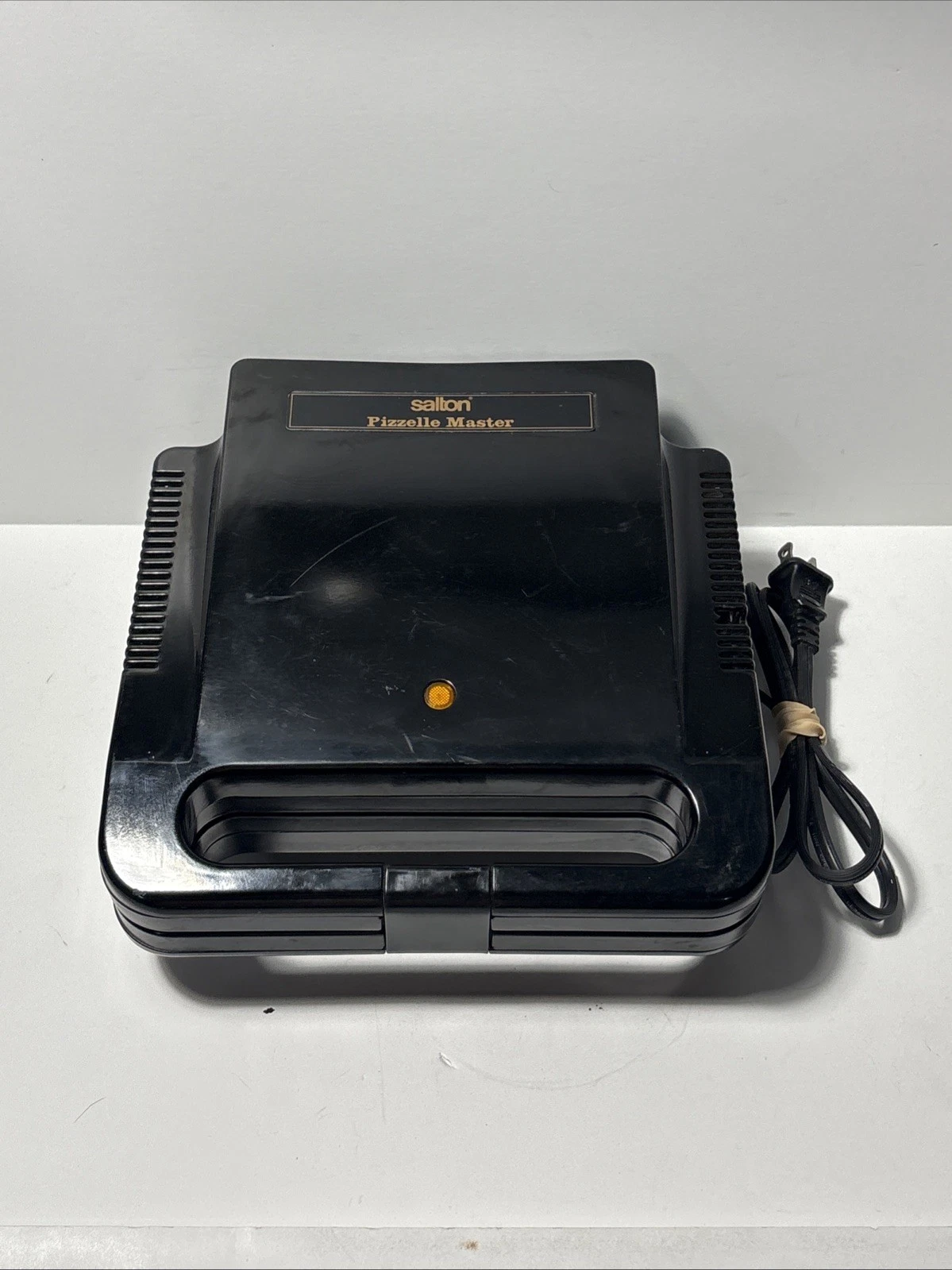 Vintage Salton Pizzelle Master Model WM-6 Electric Waffle Maker TESTED nonstick