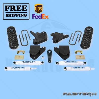 6'' Basic Syst w/ Shocks FABTECH for Ford F250 2WD w/ 7.3L Diesel 1999-00 