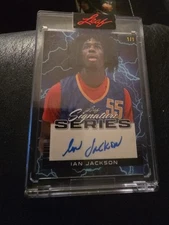 2023 Leaf Signature Series Ian Jackson Autograph Auto 1/1  St Johns