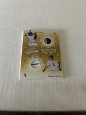 2002 Playoff Absolute Frank Thomas Team Tandems Gold Jersey /50