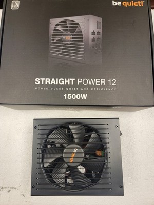 be quiet! 1500w 80+ platinum ATX PCIe 5.0 power supply ALL CABLES